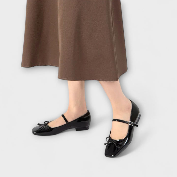 Rozalina - Orthopedic Square-Toe Ballet Flats
