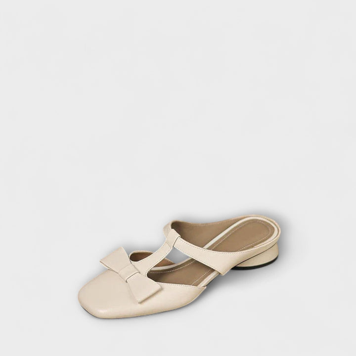 Solenza - Lina Square Toe Slippers