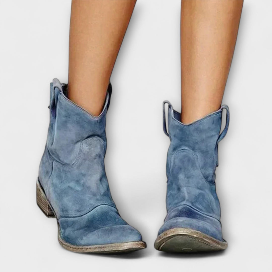 Camellia - Chic Western Boots