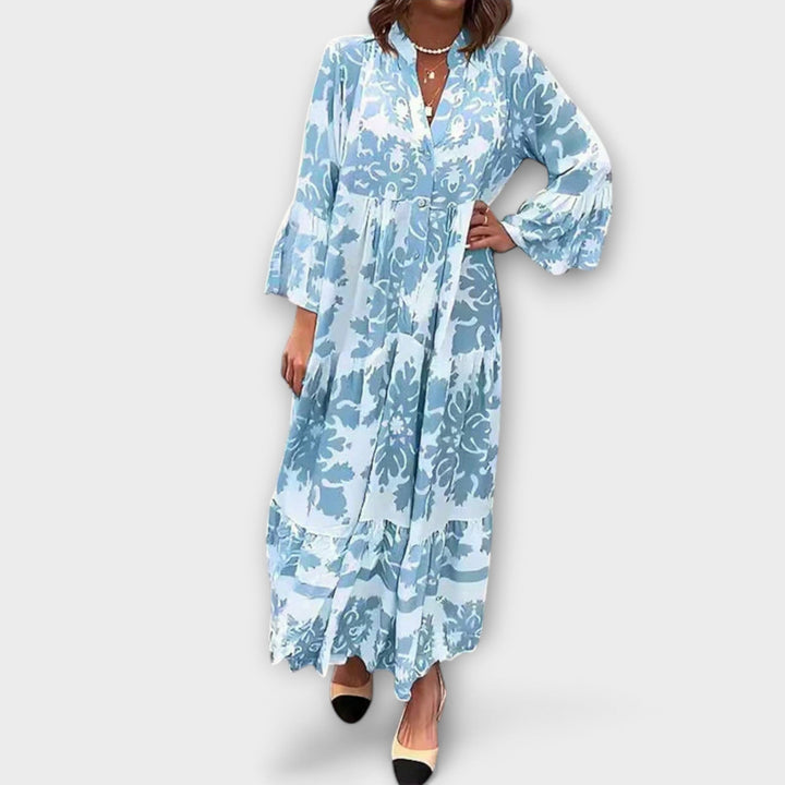 Avielle - Stylish Boho Maxi Dress with Trendy Prints