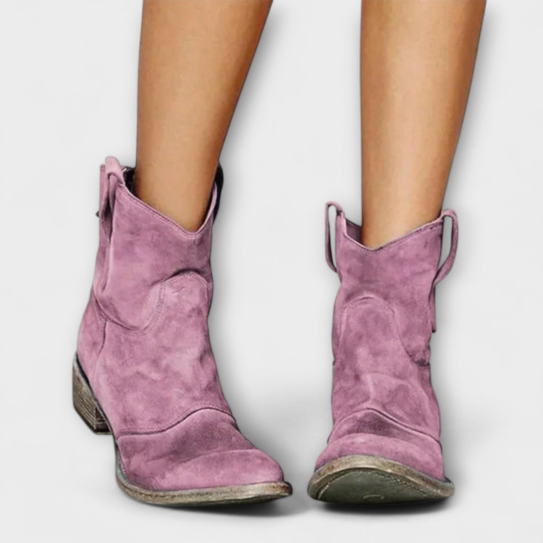 Camellia - Chic Western Boots