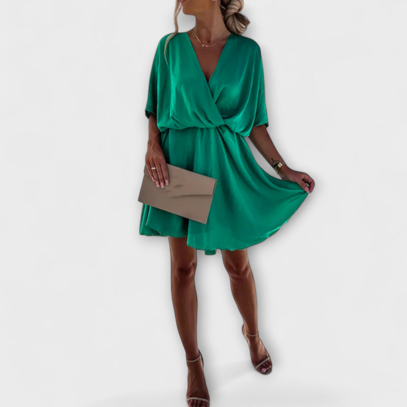 Lennon - Stylish High-Waisted Mini Dress