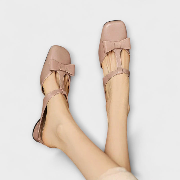 Solenza - Lina Square Toe Slippers