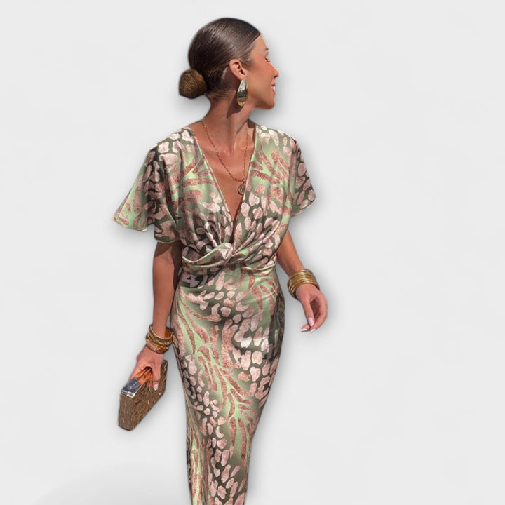 Elisa - Elegant Silk Dress