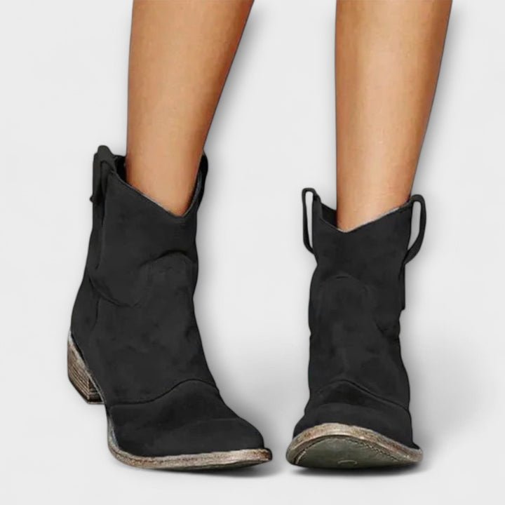 Camellia - Chic Western Boots