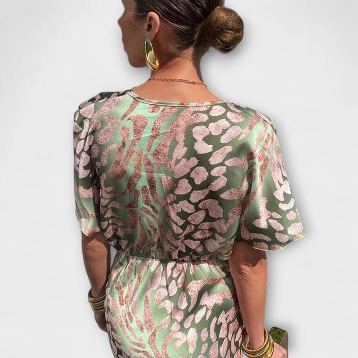 Elisa - Elegant Silk Dress