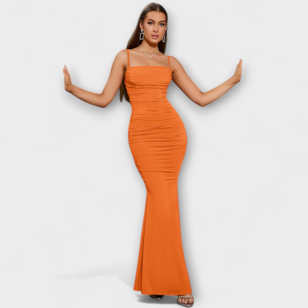 Callie - Elegant Ruffle Dress
