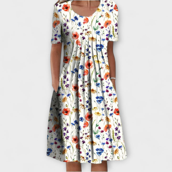 Leilani - Ruffled Summer Bloom Party Dress