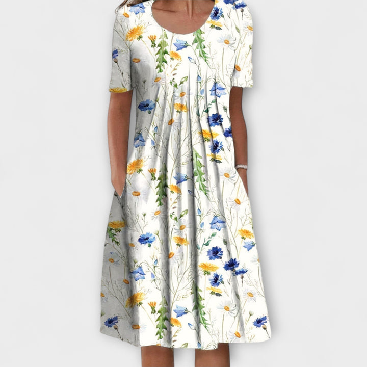 Leilani - Ruffled Summer Bloom Party Dress