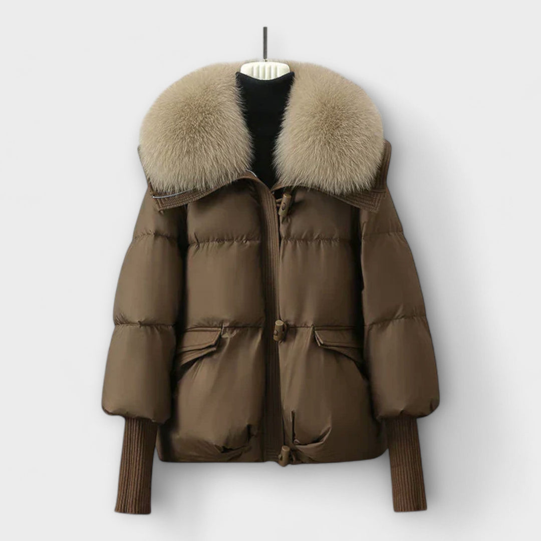 Lucyna - Elegant Jacket with Fur