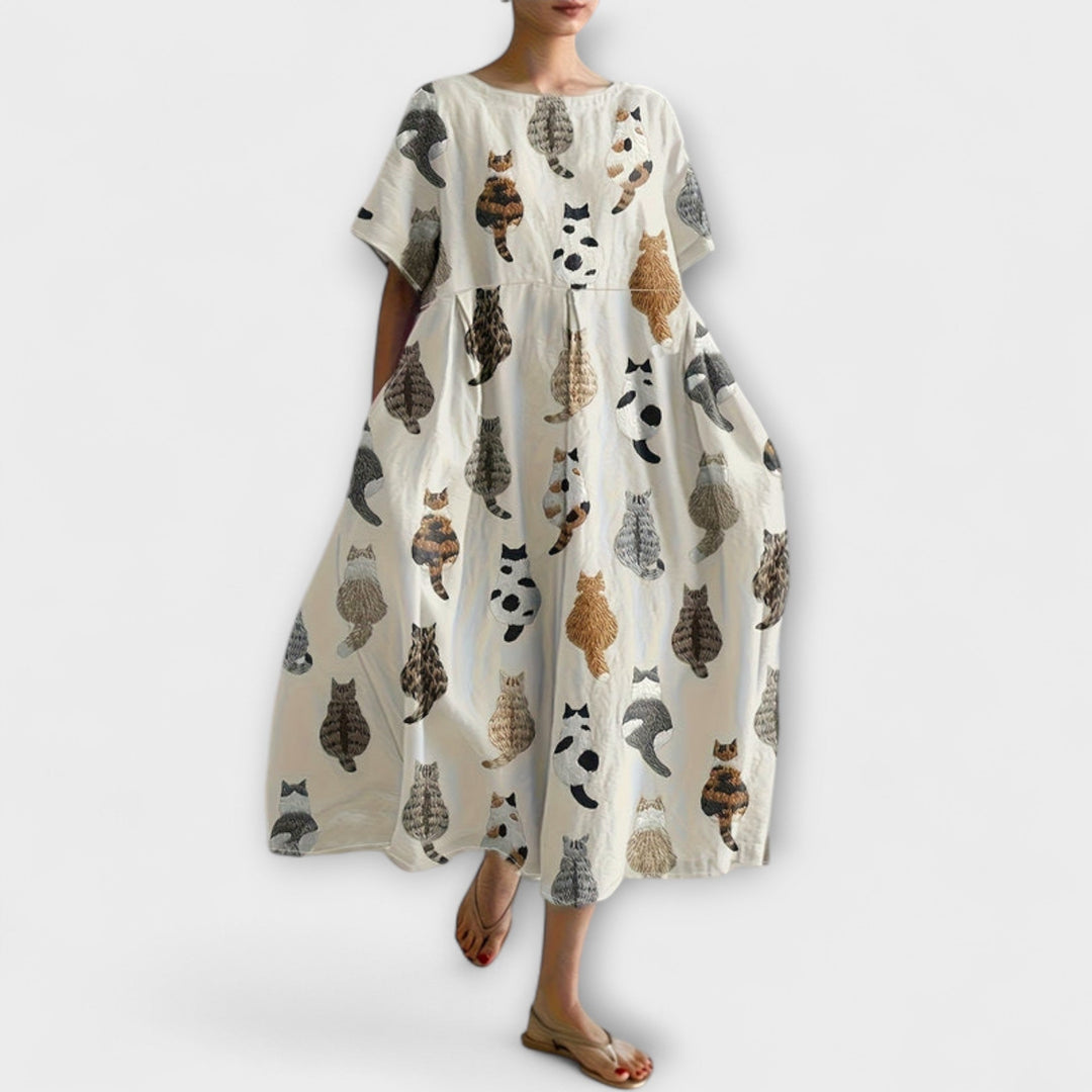 Martine - Floral Dress
