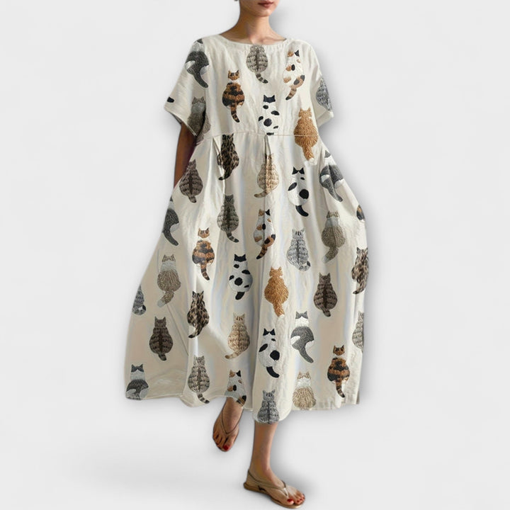 Martine - Floral Dress