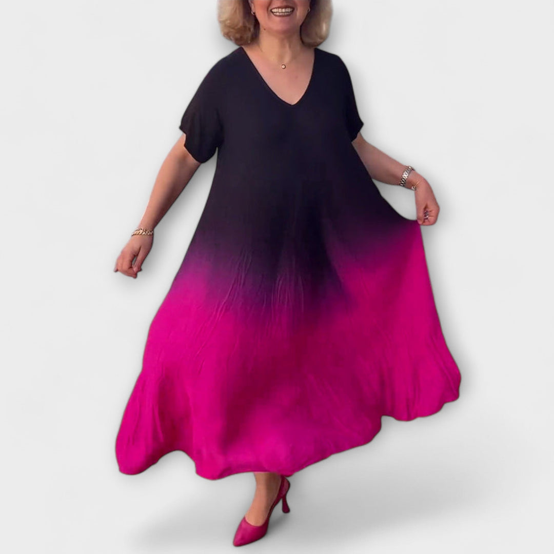 Joan - Breezy Gradient Maxi Dress for Summer