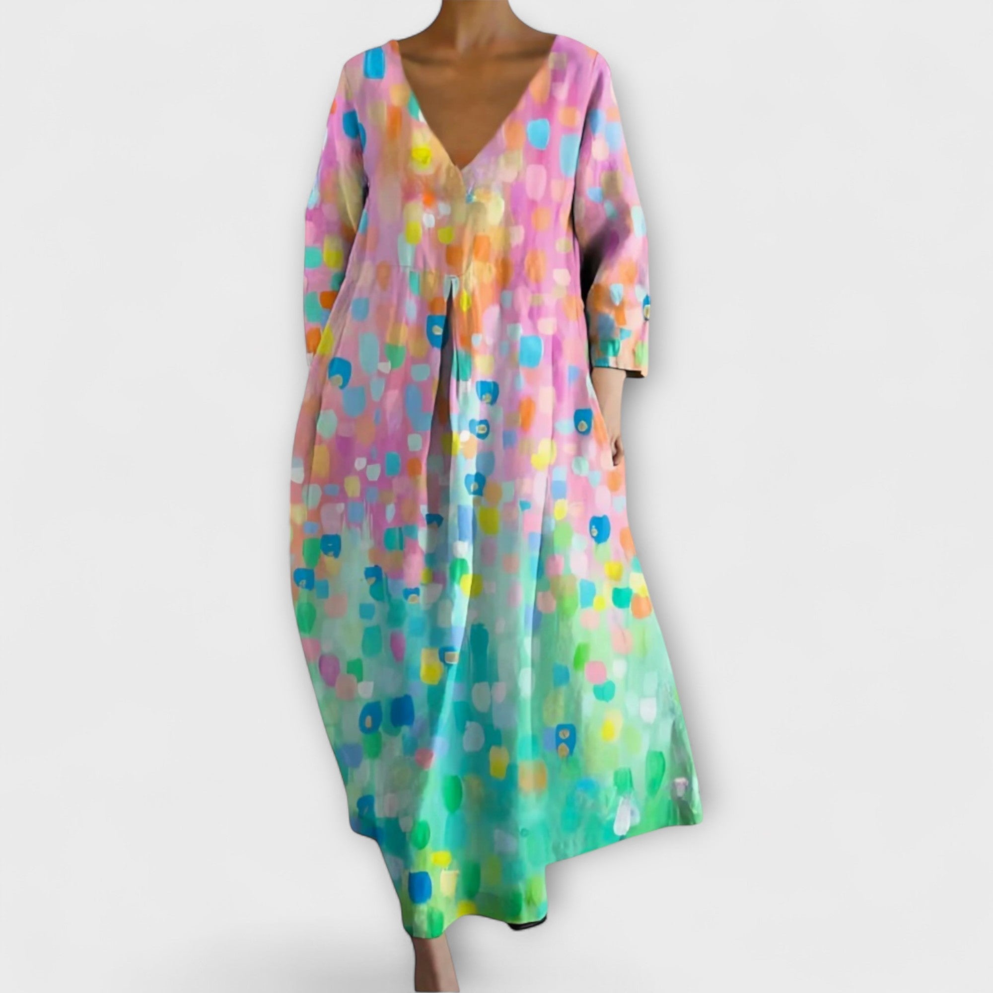 Pink Multicolor / 5XL