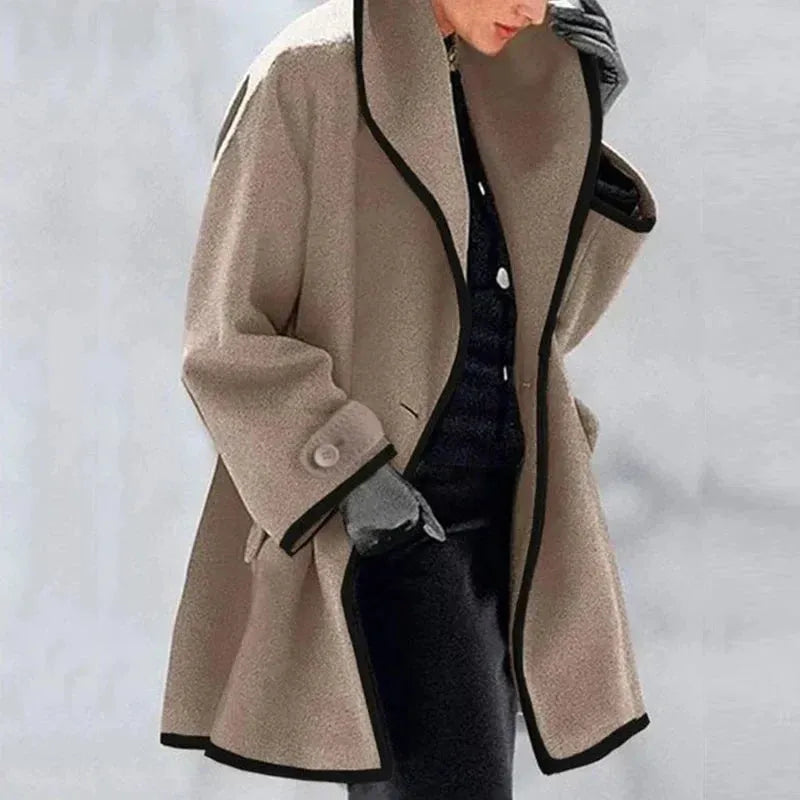 Alexa - Stylish Truffle Pattern Coat