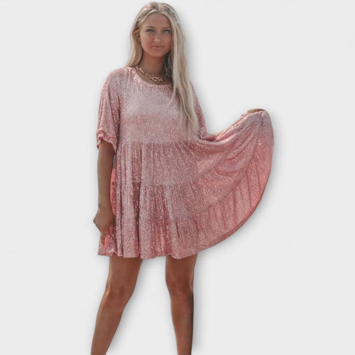 Coco - Glittering Sequin Mini Dress