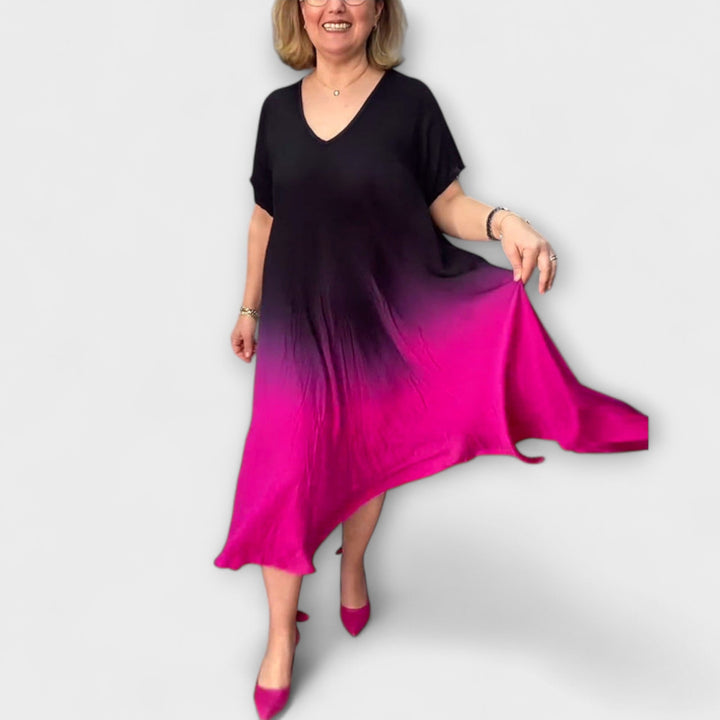 Joan - Breezy Gradient Maxi Dress for Summer
