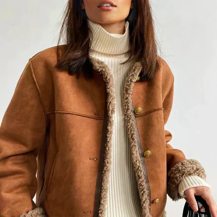 Poppy - Comfortable Sheepskin Jacket