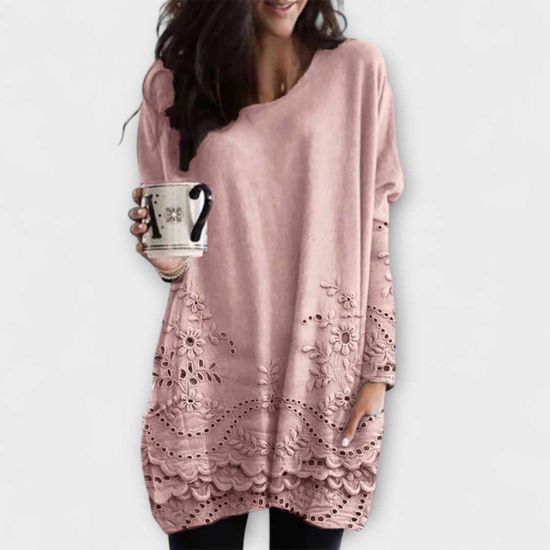 Marilyn - Floral Breeze Tunic