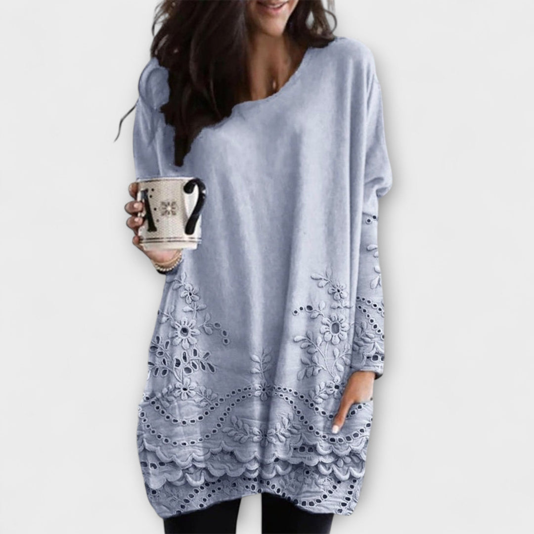 Marilyn - Floral Breeze Tunic