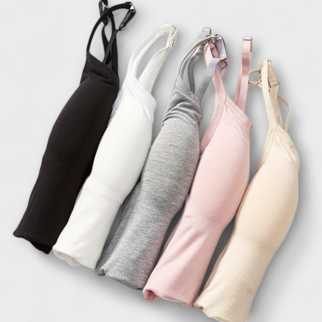 Erica - Comfortable Padded Tank Top Featuring a Built-In Bra