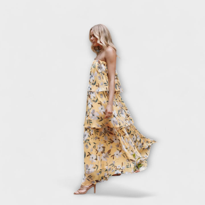Imara - Easygoing Summer Strapless Dress