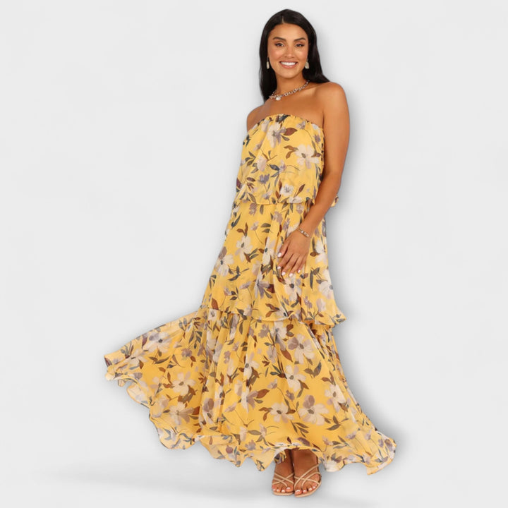 Imara - Easygoing Summer Strapless Dress