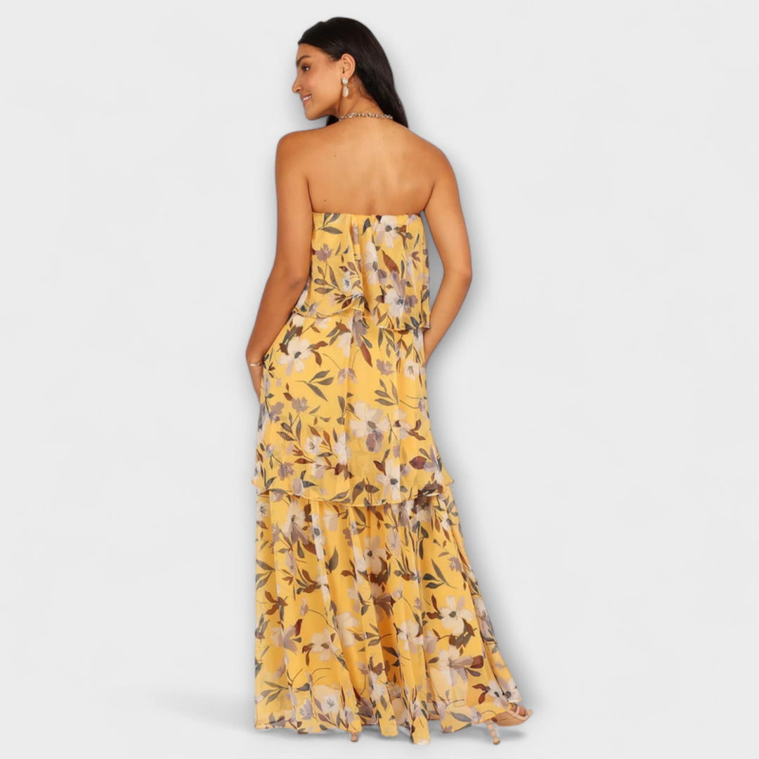 Imara - Easygoing Summer Strapless Dress
