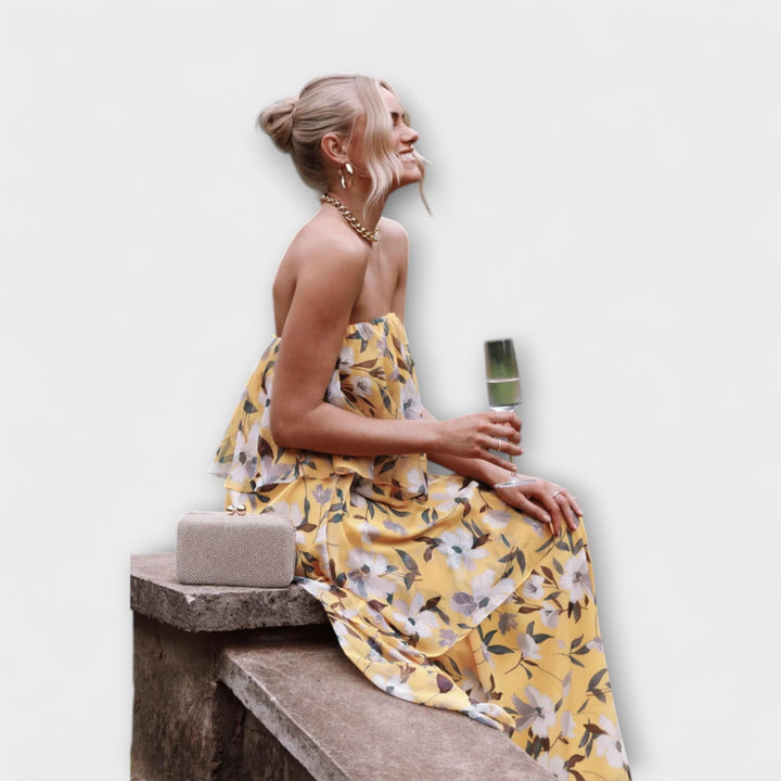 Imara - Easygoing Summer Strapless Dress