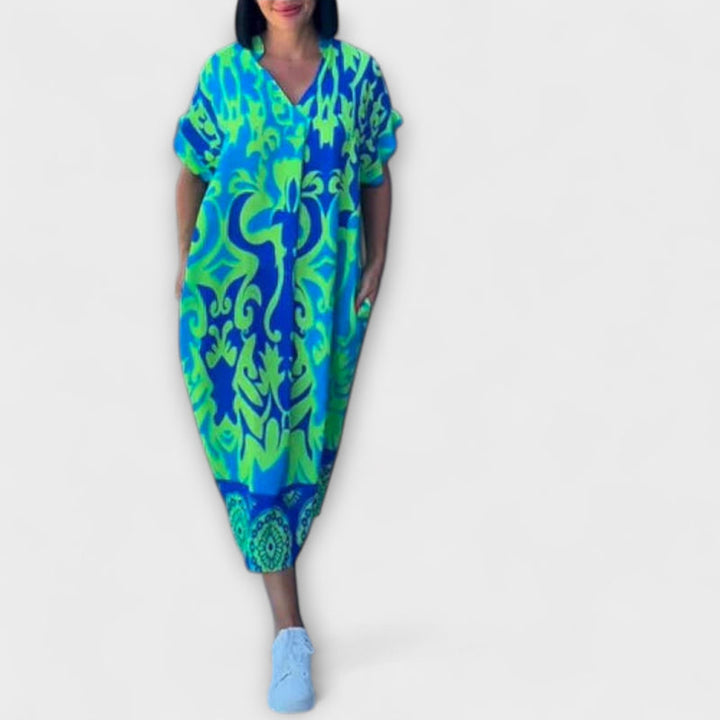 Gabriella – Flattering Floral Dress for a Perfect Silhouette