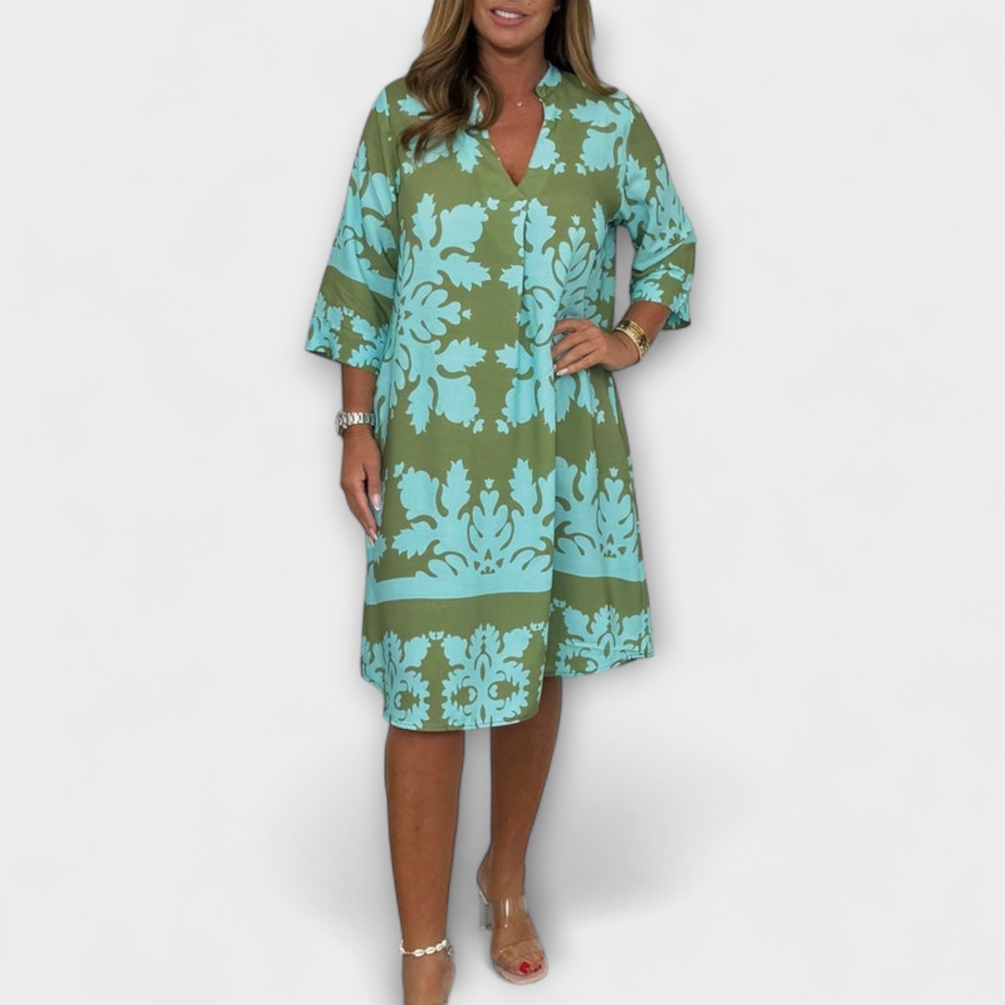 Blue and Military Green / 5XL
