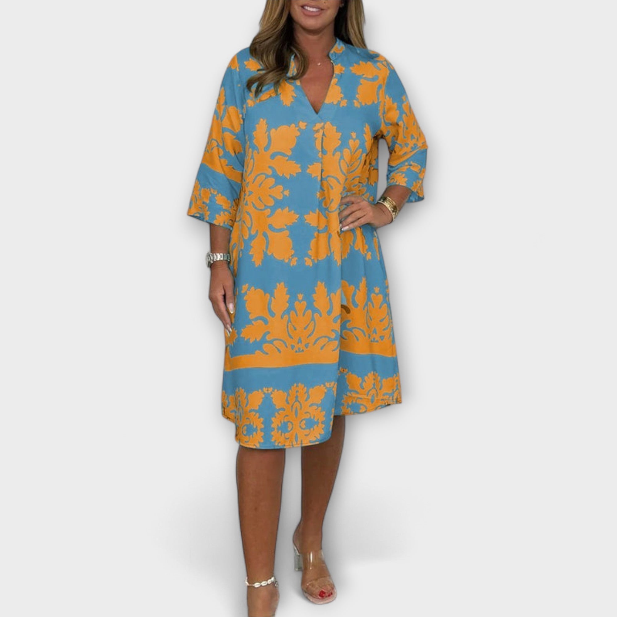 Orange and Blue / 5XL