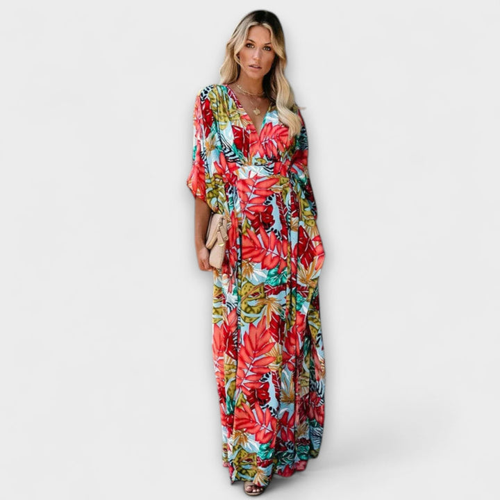 Juniper - Bohemian Breeze Maxi Kimono Dress