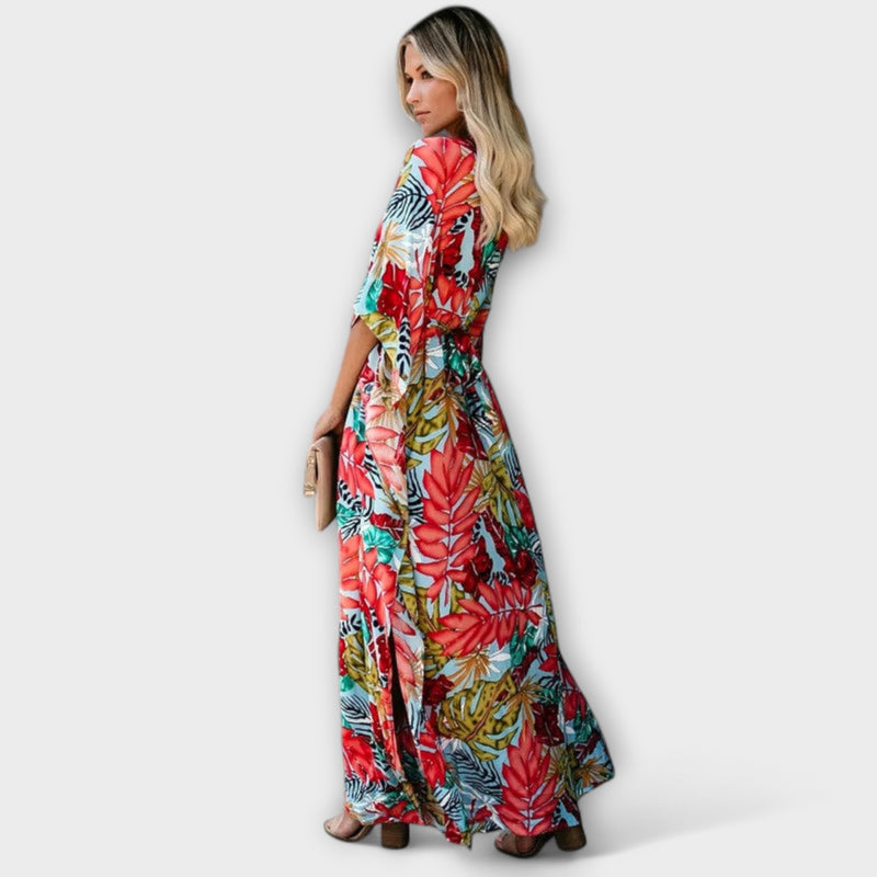 Juniper - Bohemian Breeze Maxi Kimono Dress