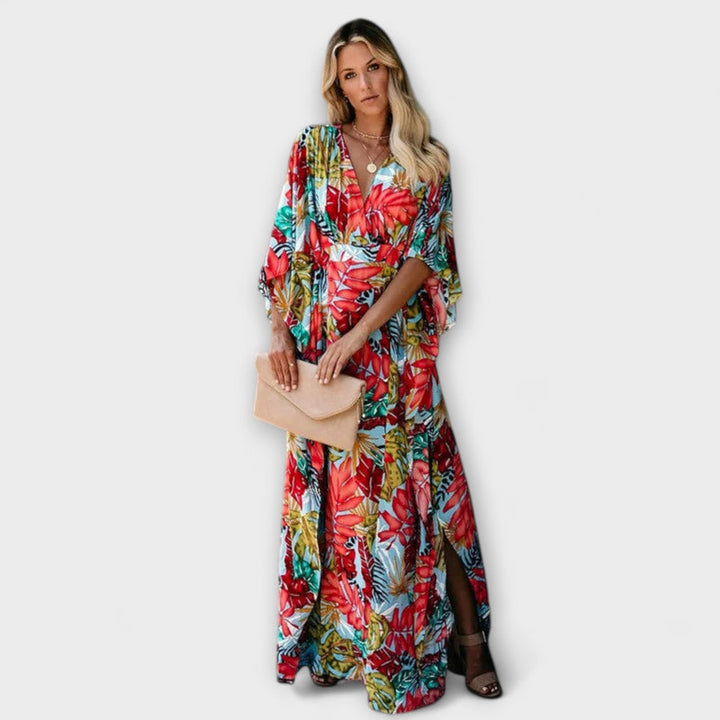 Juniper - Bohemian Breeze Maxi Kimono Dress