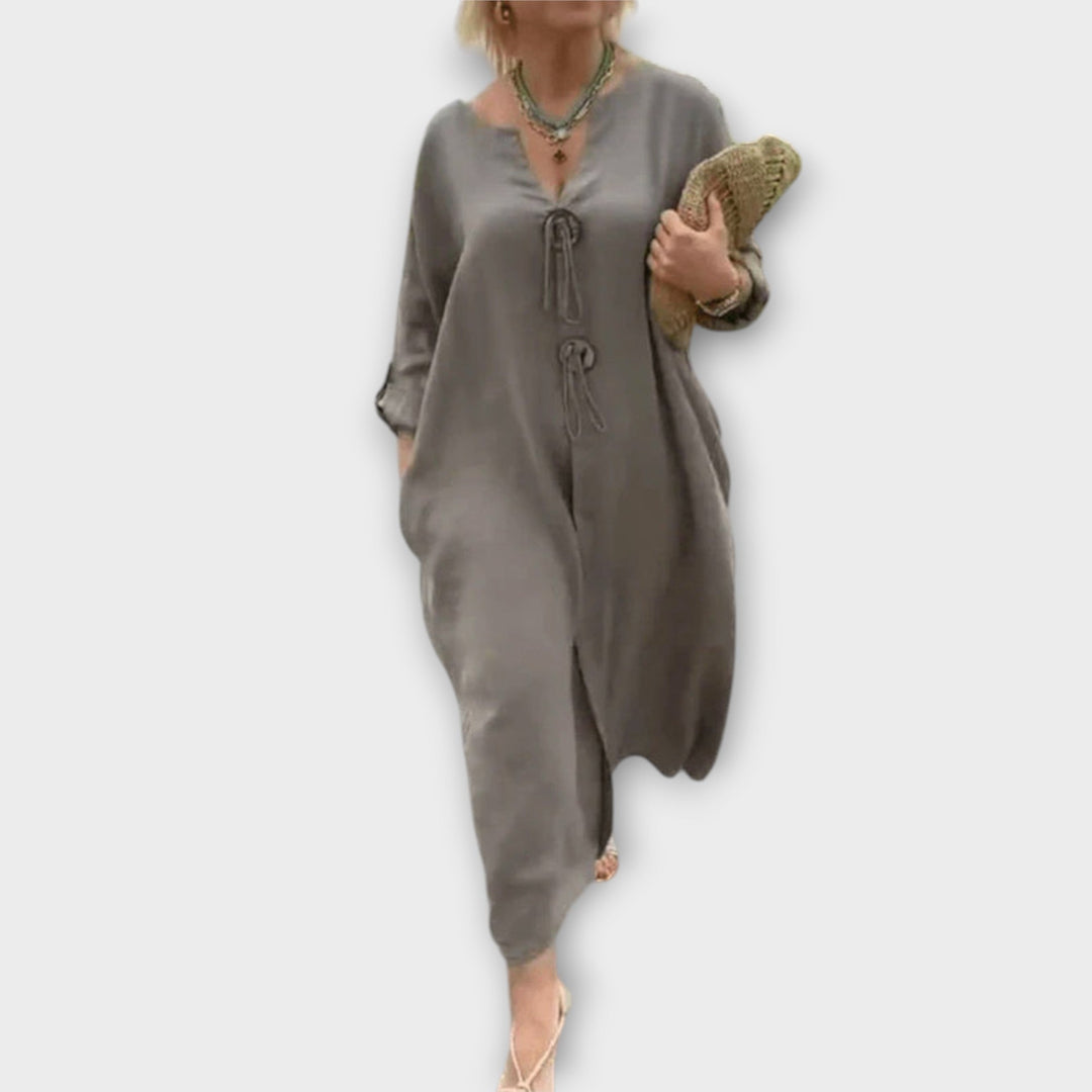 Bess - Chic Relaxed Fit Tunic Dress