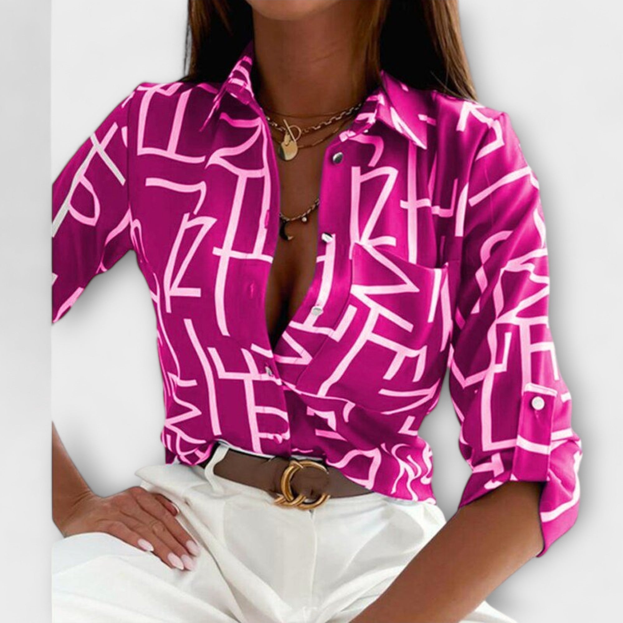 Purple and Red Letters / 3XL