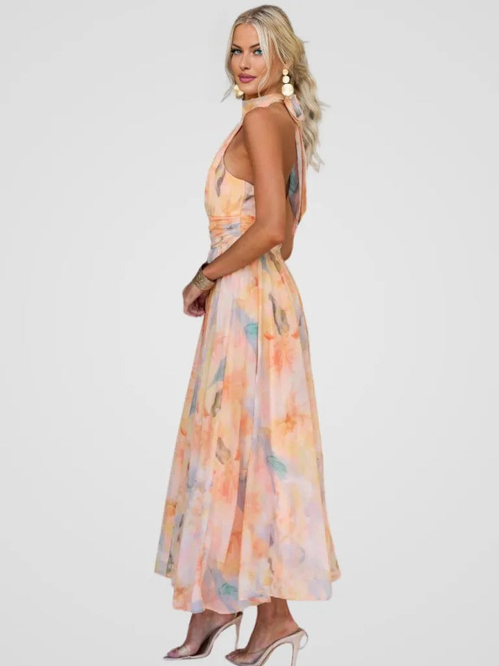 Romy - Peach Dress